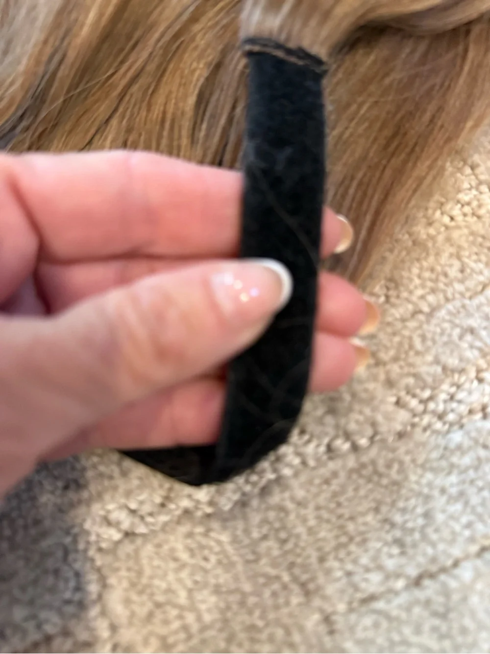 Synthetic Clip-In Ponytail Extension in Light Brown